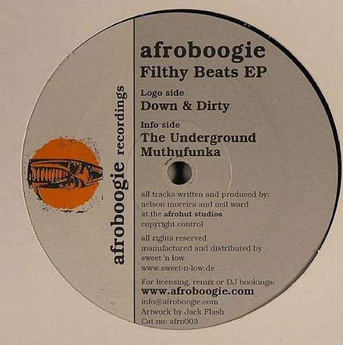 Cover Afroboogie - Filthy Beats EP (12, EP) Schallplatten Ankauf