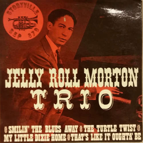 Cover Jelly Roll Morton Trio - Smilin' The Blues Away (7, EP) Schallplatten Ankauf