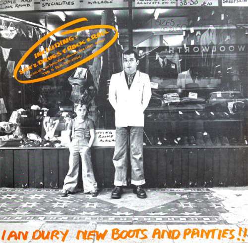Cover Ian Dury - New Boots And Panties!! (LP, Album, Club, RE) Schallplatten Ankauf