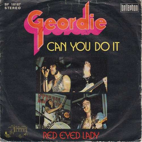 Cover Geordie - Can You Do It (7, Single) Schallplatten Ankauf