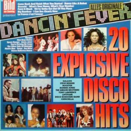 Cover Various - Dancin' Fever / 20 Explosive Disco-Hits (LP, Comp) Schallplatten Ankauf
