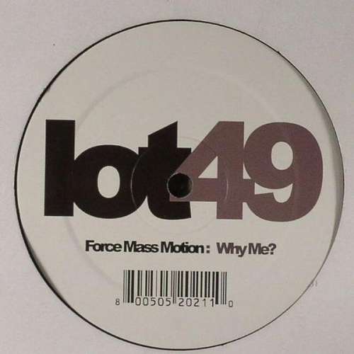 Cover Force Mass Motion - Why Me? (12) Schallplatten Ankauf