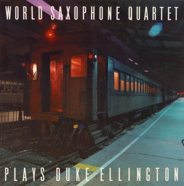 Cover World Saxophone Quartet - Plays Duke Ellington (LP, Album) Schallplatten Ankauf