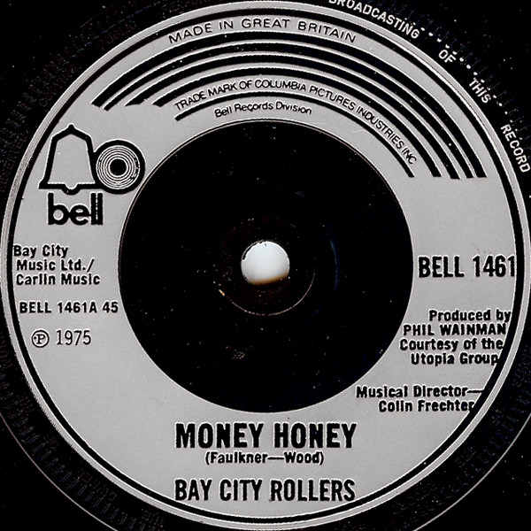 Bild Bay City Rollers - Money Honey (7, Single, RP, Inj) Schallplatten Ankauf