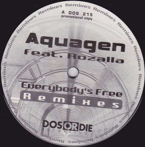 Cover Aquagen feat. Rozalla - Everybody's Free (Remixes) (12, Promo) Schallplatten Ankauf