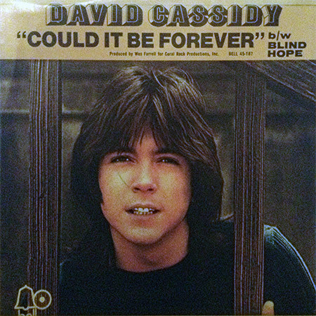 Cover David Cassidy - Could It Be Forever / Blind Hope (7, Pre) Schallplatten Ankauf