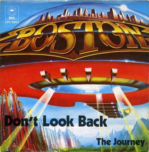 Cover Boston - Don't Look Back (7, Single) Schallplatten Ankauf