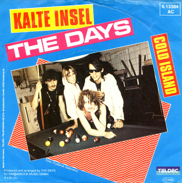 Bild The Days - Kalte Insel (7, Single) Schallplatten Ankauf