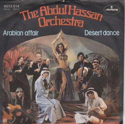 Cover The Abdul Hassan Orchestra* - Arabian Affair / Desert Dance (7, Single) Schallplatten Ankauf