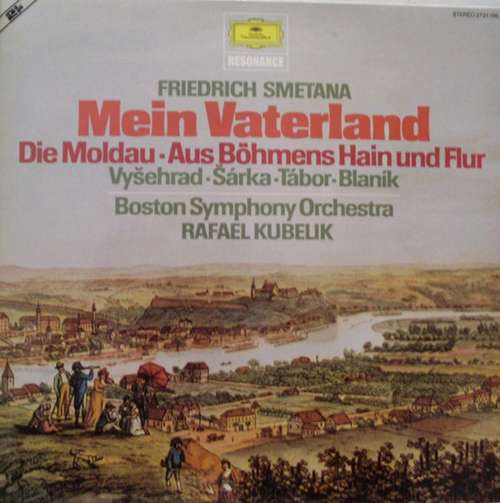 Cover Friedrich Smetana*, Boston Symphony Orchestra, Rafael Kubelik - Mein Vaterland (2xLP, Album, RE) Schallplatten Ankauf