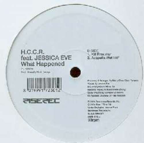 Cover H.C.C.R.* feat. Jessica Eve - What Happened (12) Schallplatten Ankauf