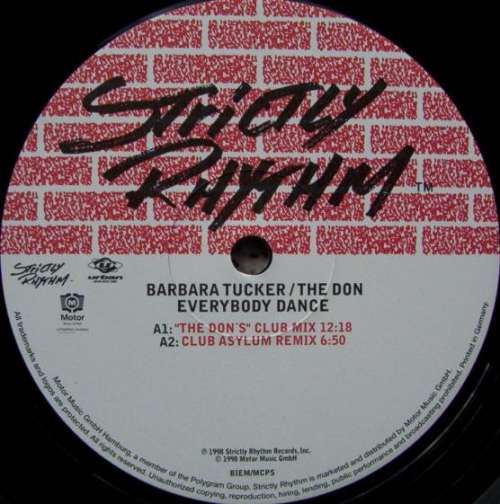 Cover Barbara Tucker & The Don - Everybody Dance (12) Schallplatten Ankauf