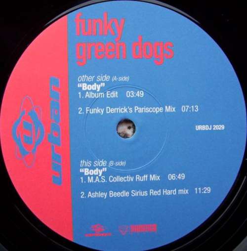 Cover Funky Green Dogs - Body (12) Schallplatten Ankauf