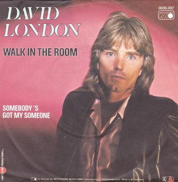 Cover David London - Walk In The Room (7, Single) Schallplatten Ankauf