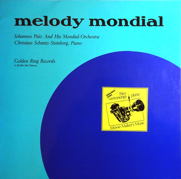 Cover Johannes Pütz And His Mondial-Orchestra - Melody Mondial (LP) Schallplatten Ankauf