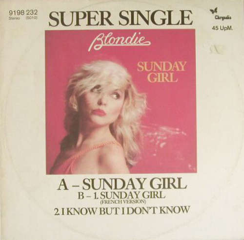 Cover Blondie - Sunday Girl (12, Maxi) Schallplatten Ankauf