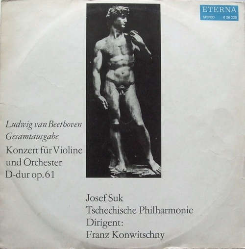 Cover Ludwig van Beethoven - Josef Suk, Tschechische Philharmonie*, Franz Konwitschny - Konzert Für Violine Und Orchester D-dur Op. 61 (LP, Album) Schallplatten Ankauf