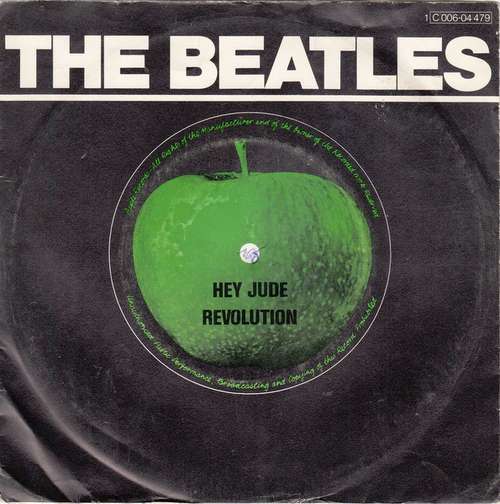 Cover The Beatles - Hey Jude / Revolution (7, Single, RE) Schallplatten Ankauf