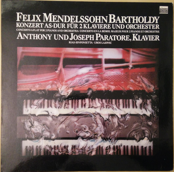 Bild Felix Mendelssohn Bartholdy* - Anthony Und Joseph Paratore, RIAS-Sinfonietta* • Uros Lajovic* - Konzert As-Dur Für 2 Klaviere Und Orchester (LP) Schallplatten Ankauf