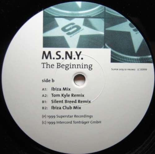 Cover M.S.N.Y. - The Beginning (12, Promo) Schallplatten Ankauf