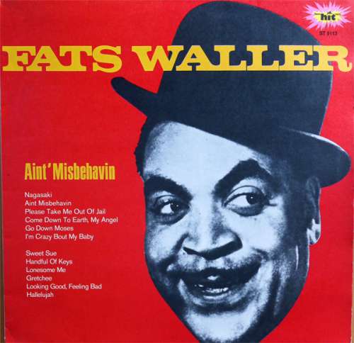 Cover Fats Waller - Ain't Misbehavin' (LP, Comp) Schallplatten Ankauf