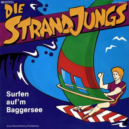 Cover Die Strandjungs* - Surfen Auf'm Baggersee (7, Single) Schallplatten Ankauf