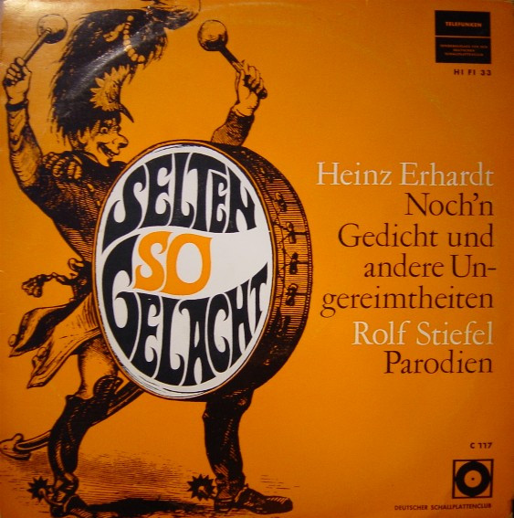 Cover Heinz Erhardt, Rolf Stiefel - Selten So Gelacht (10) Schallplatten Ankauf