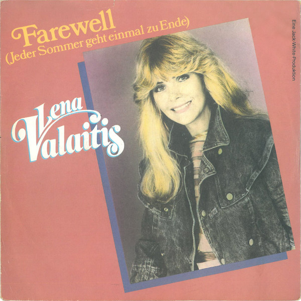 Cover Lena Valaitis - Farewell (Jeder Sommer Geht Einmal Zu Ende) (7, Single) Schallplatten Ankauf