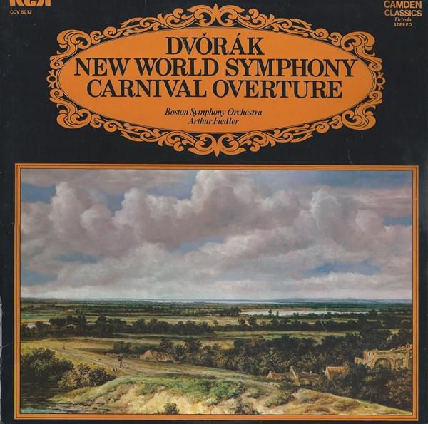 Cover Dvǒrák* / Boston Symphony Orchestra / Arthur Fiedler - New World Symphony - Carnival Overture (LP, RE) Schallplatten Ankauf