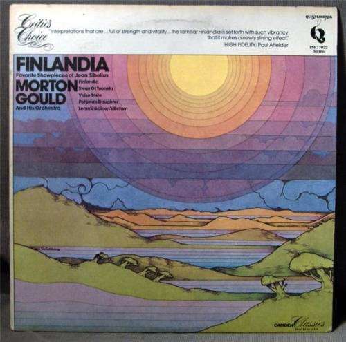 Cover Jean Sibelius - Morton Gould And His Orchestra - Finlandia (Favorite Showpieces Of Jean Sibelius) (LP) Schallplatten Ankauf