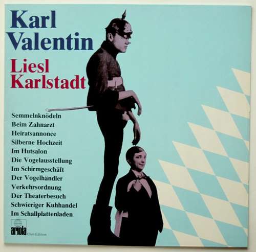 Cover Karl Valentin, Liesl Karlstadt - Karl Valentin, Liesl Karlstadt (LP, Album, Comp, Club) Schallplatten Ankauf