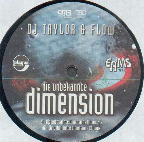 Cover DJ Taylor & Flow - Die Unbekannte Dimension (12) Schallplatten Ankauf
