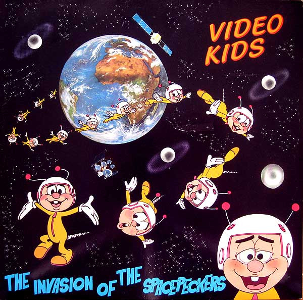 Cover Video Kids - The Invasion Of The Spacepeckers (LP, Album) Schallplatten Ankauf