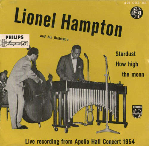 Cover Lionel Hampton And His Orchestra - Live Recording From Apollo Hall Concert 1954 (7, EP, Mono) Schallplatten Ankauf