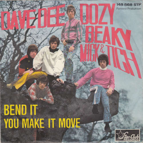 Cover Dave Dee, Dozy, Beaky, Mick & Tich - Bend It / You Make It Move (7, Single) Schallplatten Ankauf