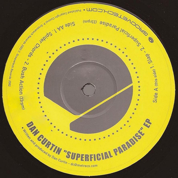 Cover Dan Curtin - Superficial Paradise EP (12, EP) Schallplatten Ankauf