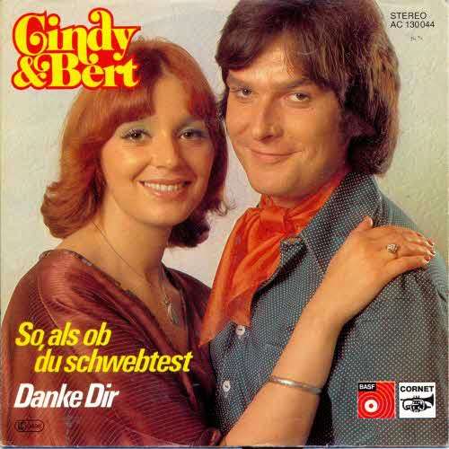 Cover Cindy & Bert - So, Als Ob Du Schwebtest (7, Single) Schallplatten Ankauf