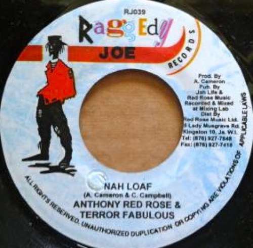 Cover Anthony Red Rose & Terror Fabulous - Nah Loaf (7) Schallplatten Ankauf