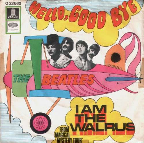 Cover The Beatles - Hello, Goodbye / I Am The Walrus (7, Single, A2B) Schallplatten Ankauf