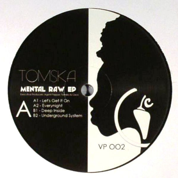 Cover Tomska - Mental Raw EP (12, EP) Schallplatten Ankauf