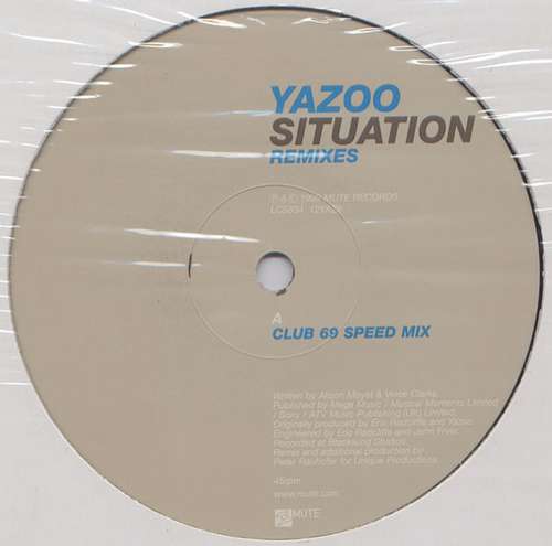 Cover Yazoo - Situation (Remixes) (12, 1/2) Schallplatten Ankauf