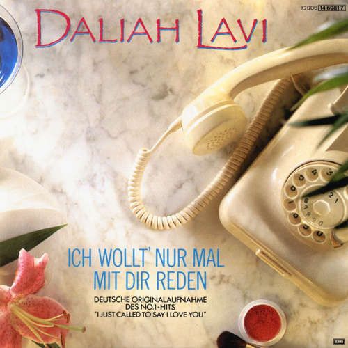 Cover Daliah Lavi - Ich Wollt' Nur Mal Mit Dir Reden (7, Single) Schallplatten Ankauf