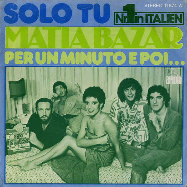 Cover Matia Bazar - Solo Tu (7, Single) Schallplatten Ankauf