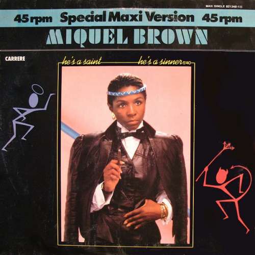 Cover Miquel Brown - He's A Saint, He's A Sinner (12) Schallplatten Ankauf