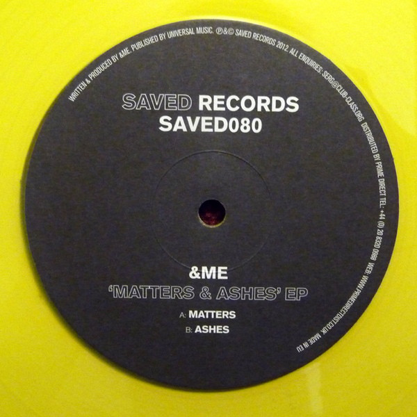 Cover &Me - Matters & Ashes EP (12, EP, Yel) Schallplatten Ankauf