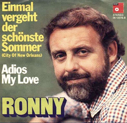 Cover Ronny (4) - Einmal Vergeht Der Schönste Sommer / Adios My Love (7, Single) Schallplatten Ankauf