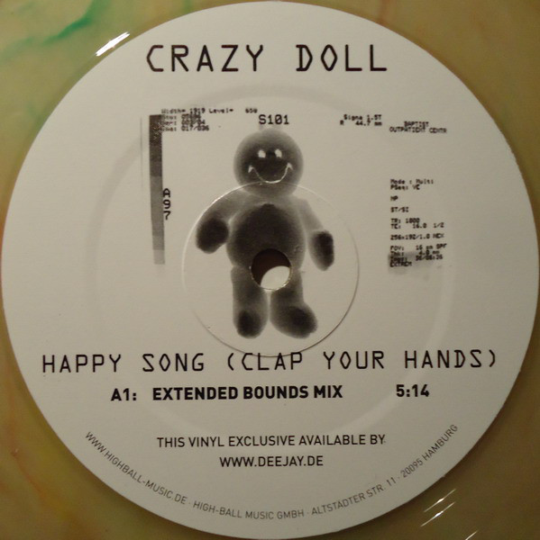 Cover Crazy Doll - Happy Song (Clap Your Hands) (12, Tra) Schallplatten Ankauf