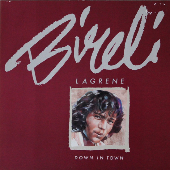 Cover Biréli Lagrène - Down In Town (LP) Schallplatten Ankauf