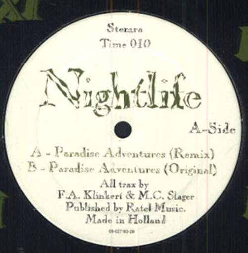 Cover Nightlife (3) - Paradise Adventures (12) Schallplatten Ankauf