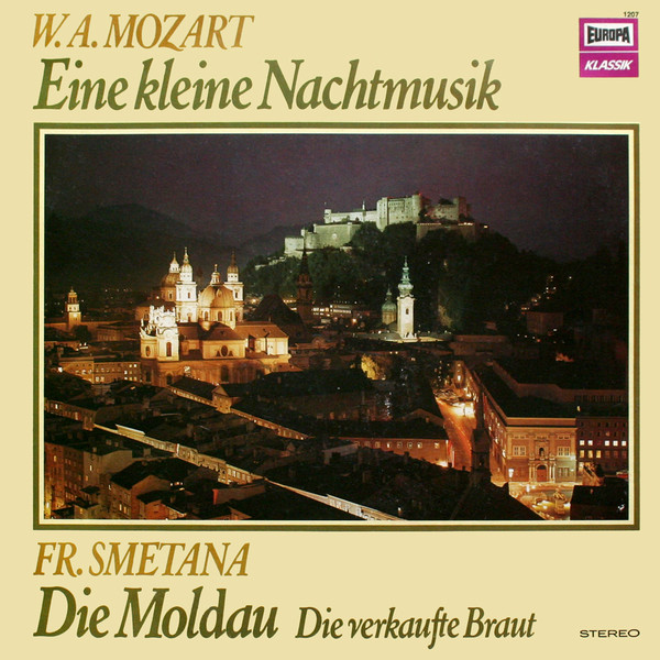 Cover Wolfgang Amadeus Mozart, Fr. Smetana* - Eine Kleine Nachtmusik / Die Moldau - Die Verkaufte Braut (LP) Schallplatten Ankauf
